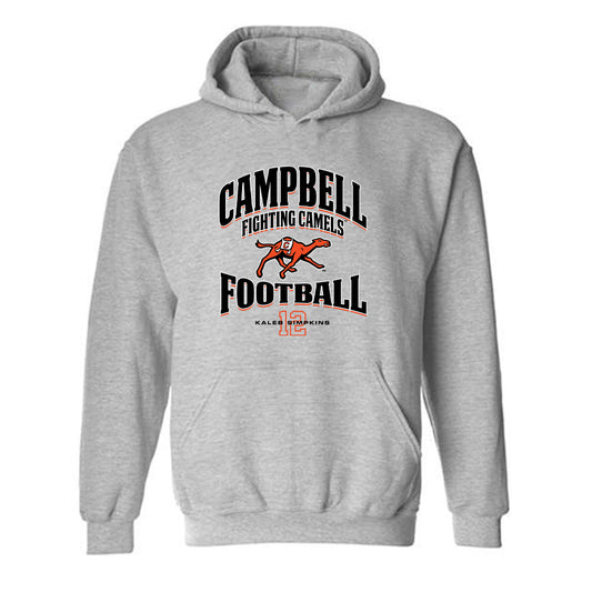 Campbell - NCAA Football : Kaleb Simpkins - Classic Fashion Shersey Hooded Sweatshirt-0