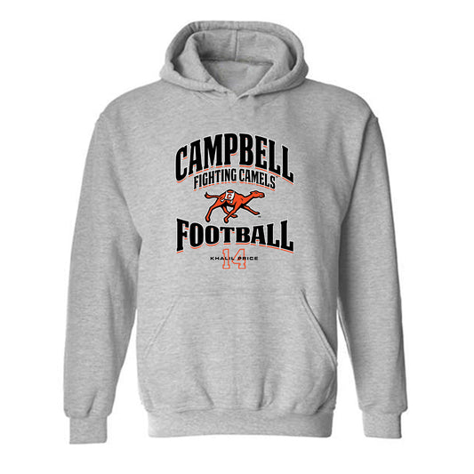 Campbell - NCAA Football : Khalil Price - Classic Fashion Shersey Hooded Sweatshirt-0