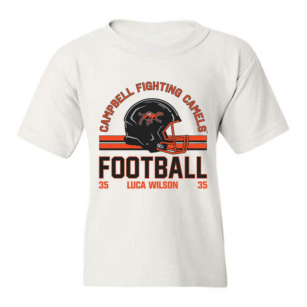 Campbell - NCAA Football : Luca Wilson - Classic Fashion Shersey Youth T-Shirt-0