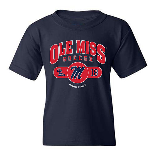 Ole Miss - NCAA Women's Soccer : Isabella Pontieri - Classic Fashion Shersey Youth T-Shirt-0