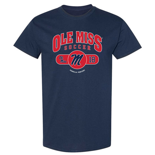 Ole Miss - NCAA Women's Soccer : Isabella Pontieri - Classic Fashion Shersey T-Shirt-0