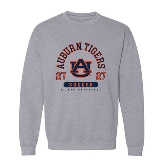 Auburn - NCAA Women's Soccer : Lileah Devereaux - Classic Fashion Shersey Crewneck Sweatshirt-0