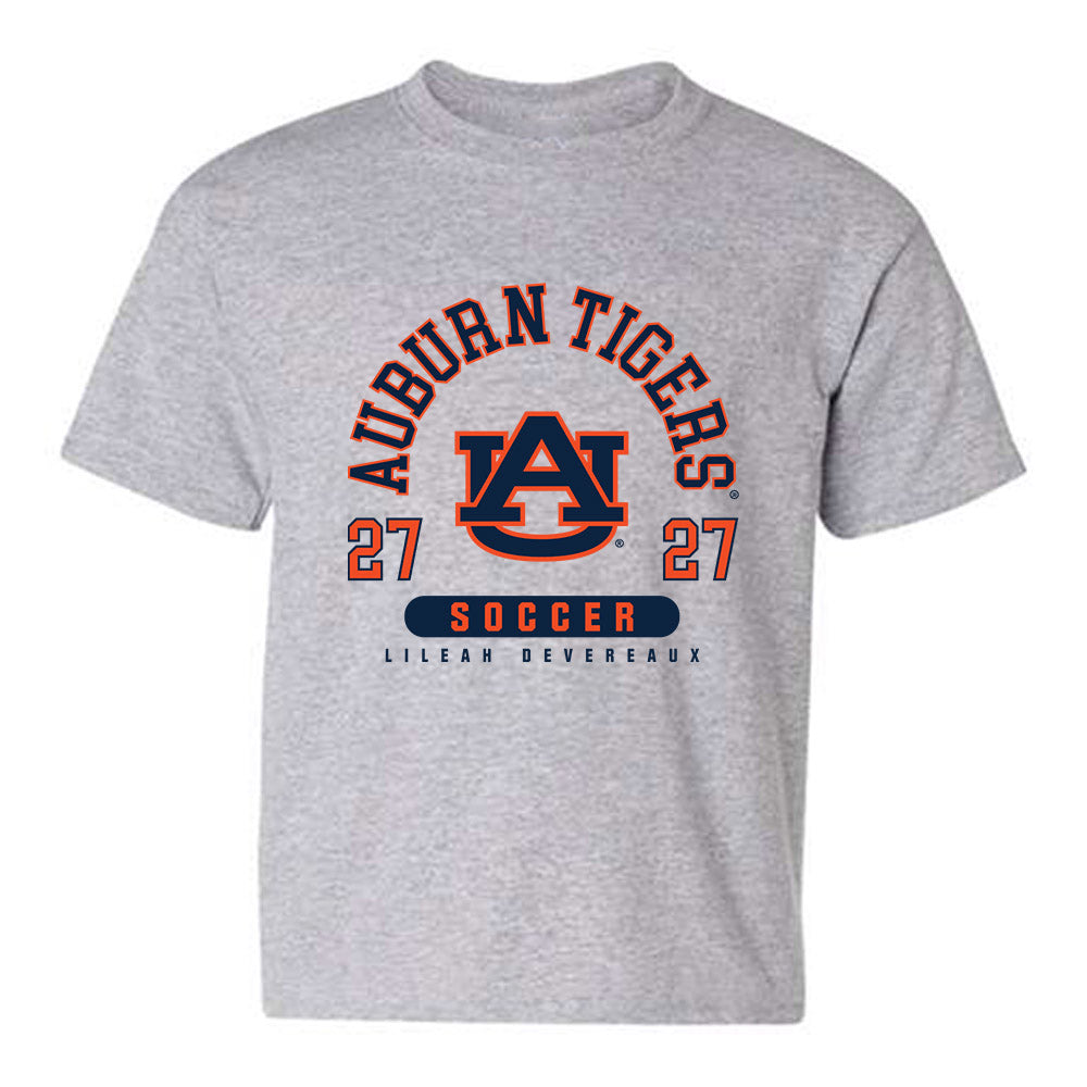 Auburn - NCAA Women's Soccer : Lileah Devereaux - Classic Fashion Shersey Youth T-Shirt-0