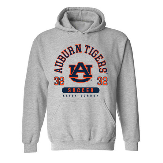 Auburn - NCAA Women's Soccer : Kelly Gordon - Classic Fashion Shersey Hooded Sweatshirt-0