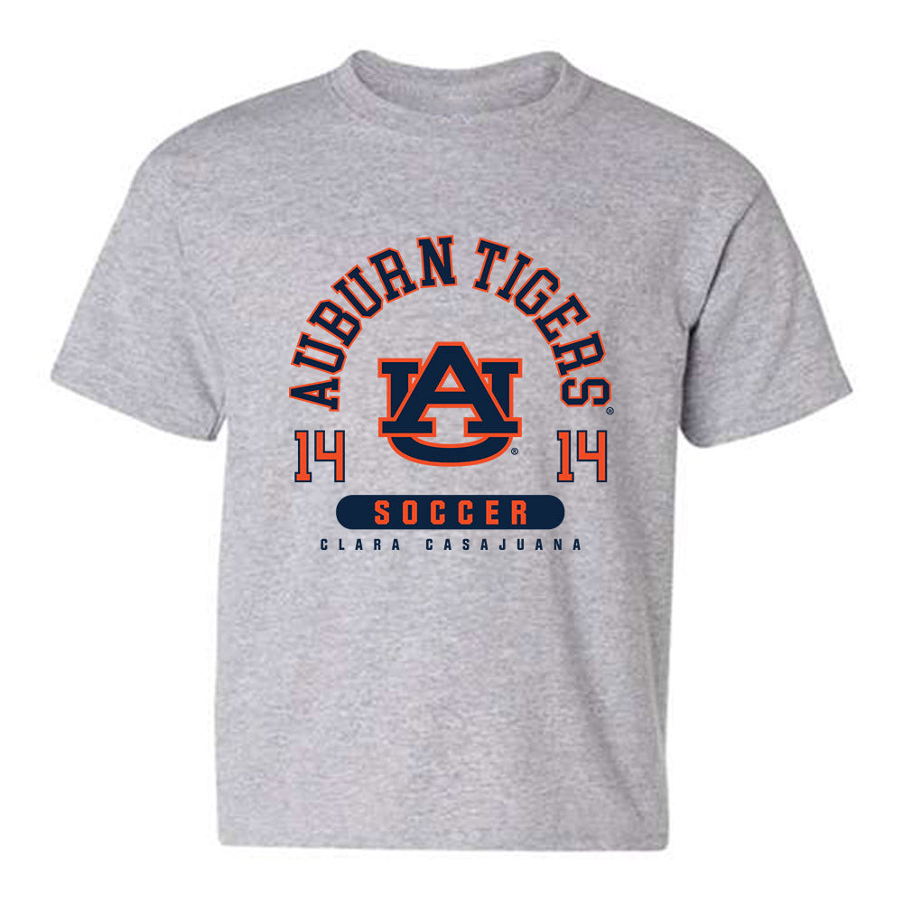 Auburn - NCAA Women's Soccer : Clara Casajuana - Classic Fashion Shersey Youth T-Shirt-0