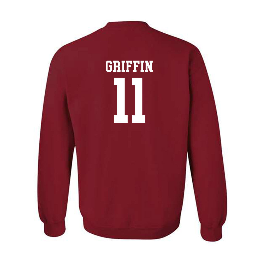 Alabama - NCAA Football : Xavier Griffin - Classic Shersey Crewneck Sweatshirt-1