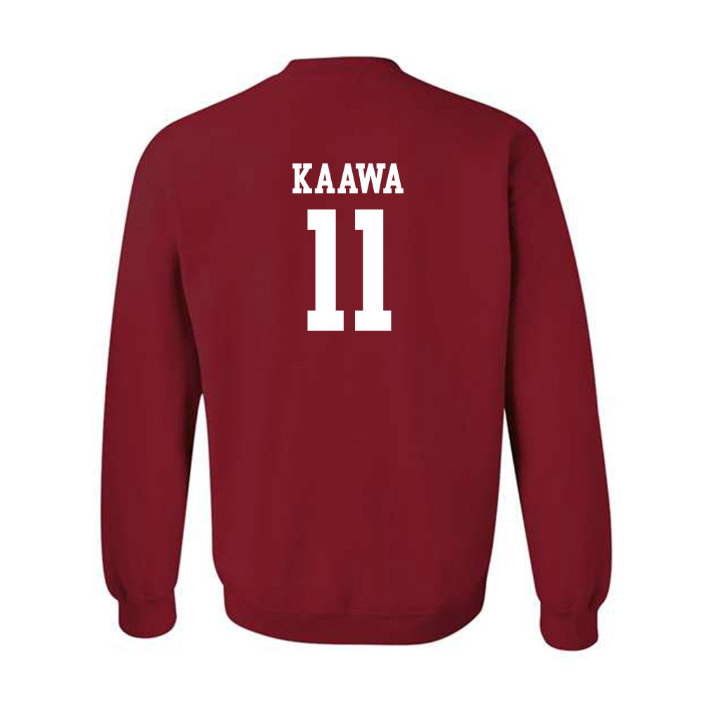 Alabama - NCAA Football : Tayden-Evan Kaawa - Classic Shersey Crewneck Sweatshirt-1