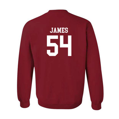Alabama - NCAA Football : Jayvin James - Classic Shersey Crewneck Sweatshirt-1