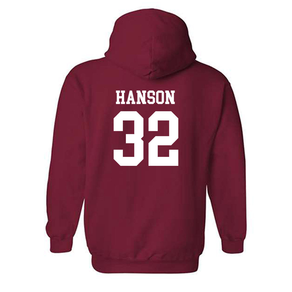 Alabama - NCAA Football : Griffin Hanson - Classic Shersey Hooded Sweatshirt-1