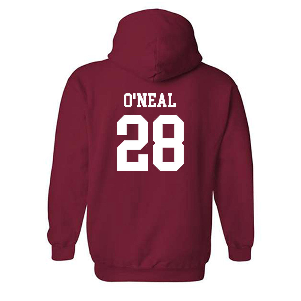 Alabama - NCAA Football : Carmelo O'Neal - Classic Shersey Hooded Sweatshirt-1