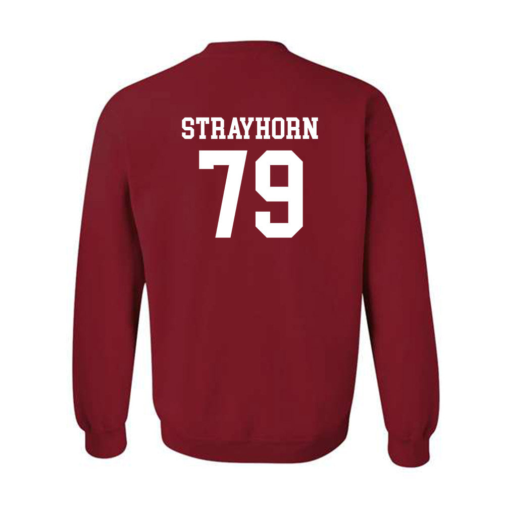 Alabama - NCAA Football : Kaden Strayhorn - Classic Shersey Crewneck Sweatshirt-1