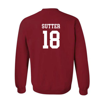 Alabama - NCAA Football : Mack Sutter - Classic Shersey Crewneck Sweatshirt-1
