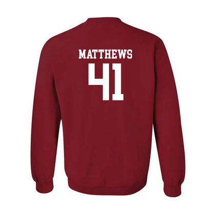 Alabama - NCAA Football : Jamarion Matthews - Classic Shersey Crewneck Sweatshirt-1