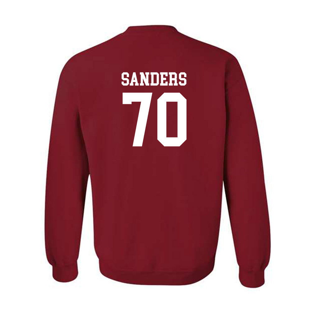 Alabama - NCAA Football : William Sanders - Classic Shersey Crewneck Sweatshirt-1