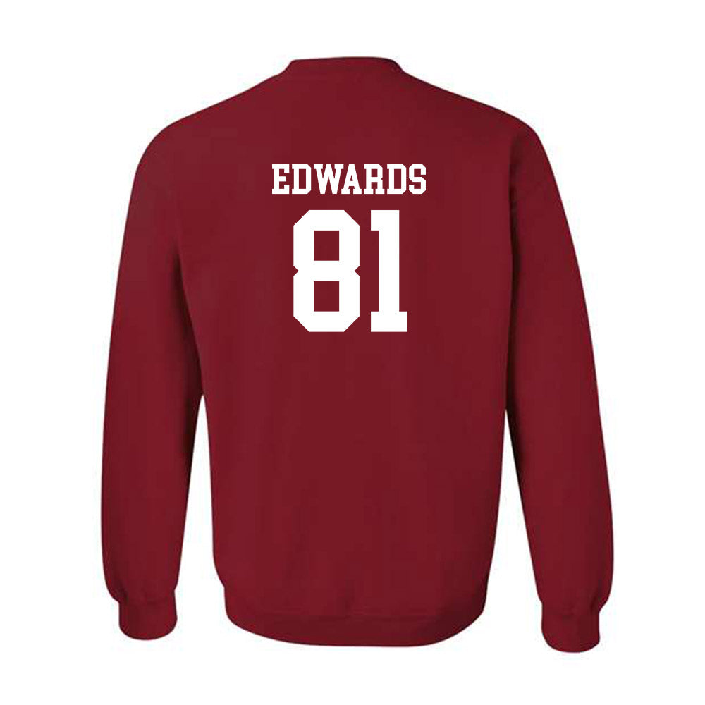 Alabama - NCAA Football : Kaleb Edwards - Classic Shersey Crewneck Sweatshirt-1