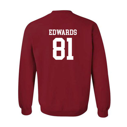 Alabama - NCAA Football : Kaleb Edwards - Classic Shersey Crewneck Sweatshirt-1