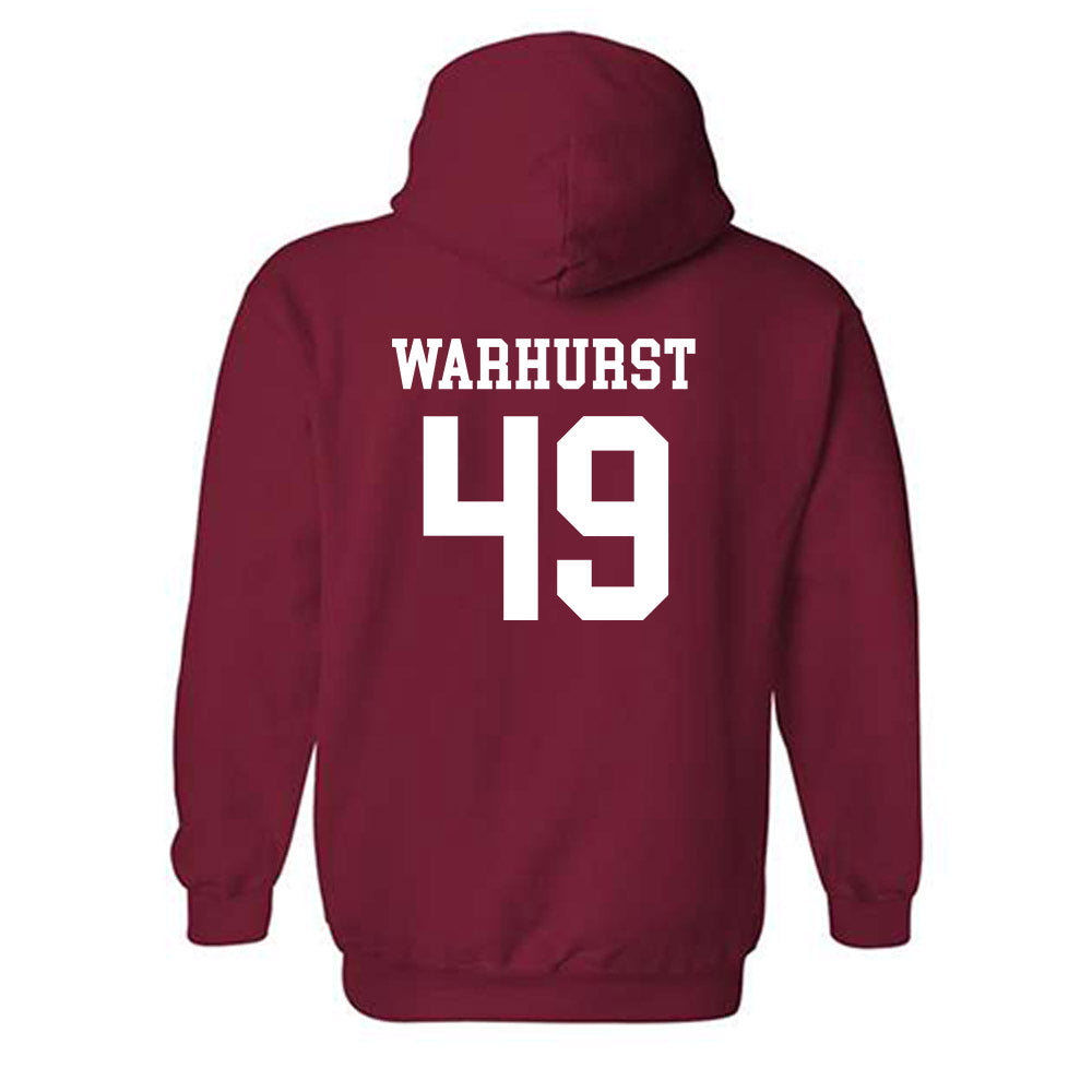 Alabama - NCAA Football : Conner Warhurst - Classic Shersey Hooded Sweatshirt-1