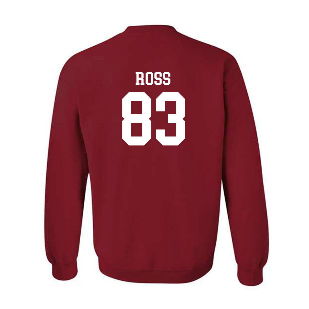Alabama - NCAA Football : Warner Ross - Classic Shersey Crewneck Sweatshirt-1