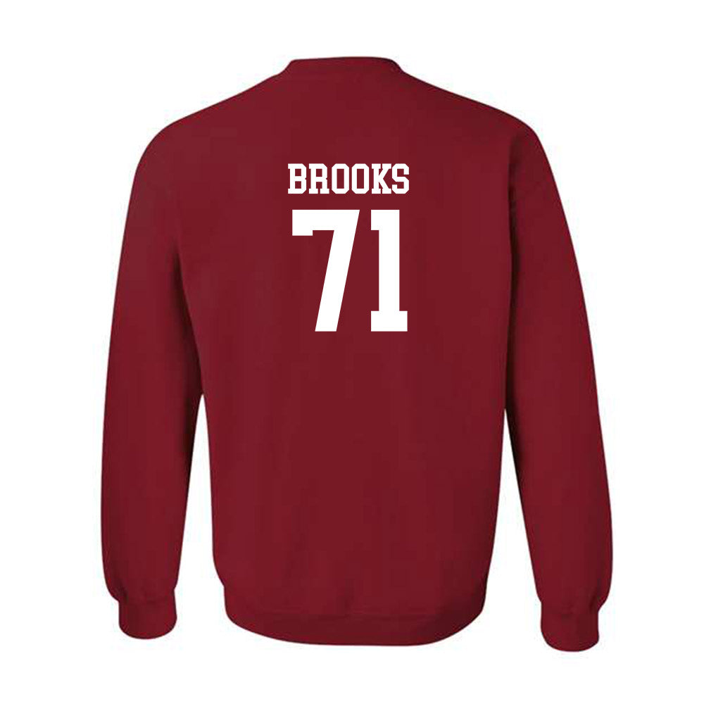 Alabama - NCAA Football : Nick Brooks - Classic Shersey Crewneck Sweatshirt-1