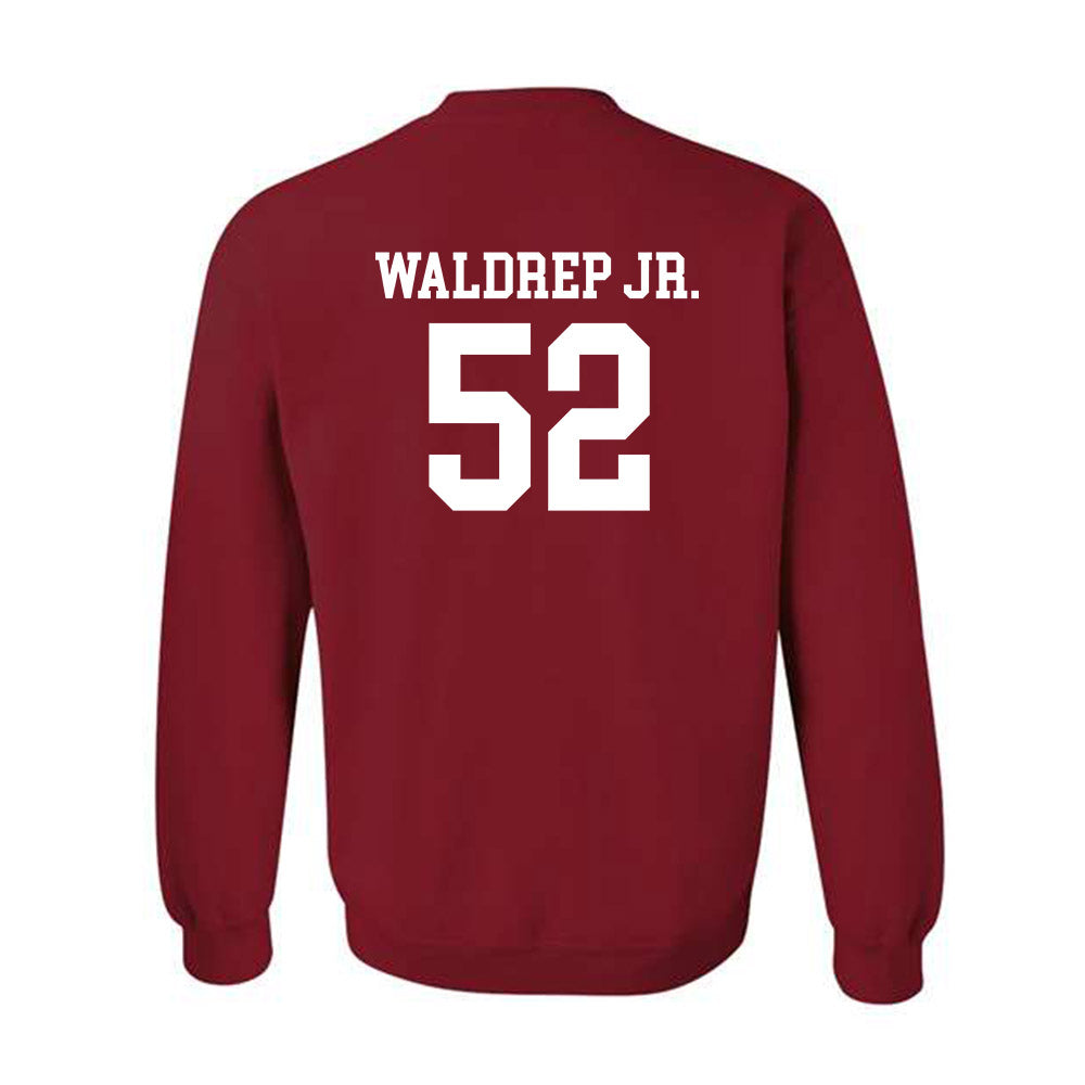 Alabama - NCAA Football : Mal Waldrep Jr. - Classic Shersey Crewneck Sweatshirt-1