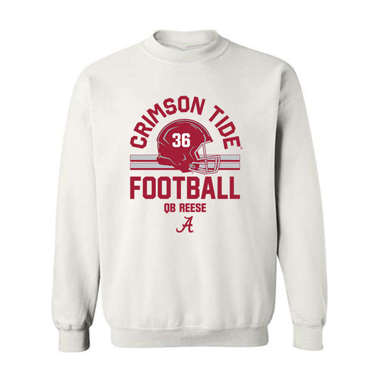 Alabama - NCAA Football : QB Reese - Classic Fashion Crewneck Sweatshirt-0