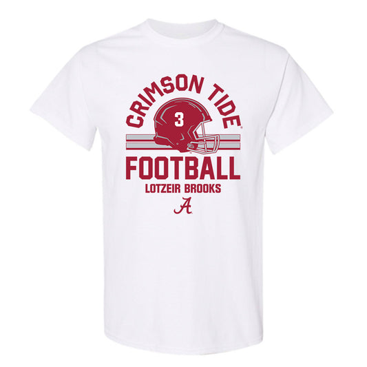 Alabama - NCAA Football : Lotzeir Brooks - Classic Fashion T-Shirt-0