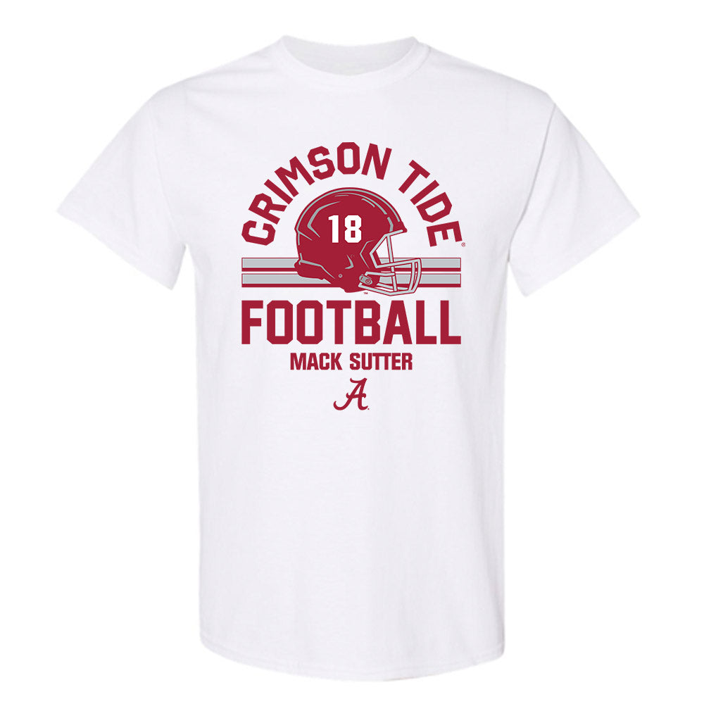 Alabama - NCAA Football : Mack Sutter - Classic Fashion T-Shirt-0
