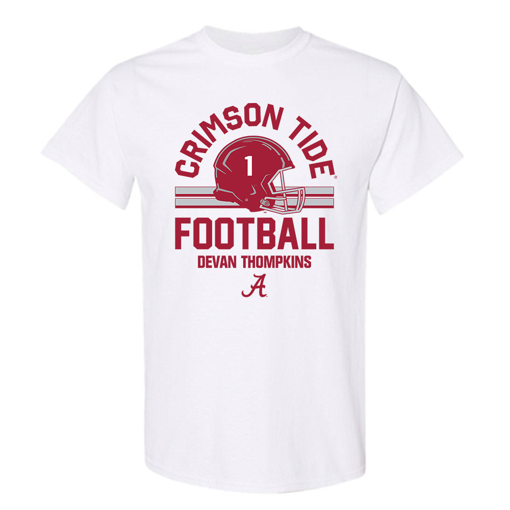 Alabama - NCAA Football : Devan Thompkins - Classic Fashion T-Shirt-0