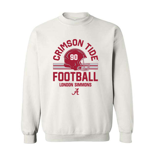 Alabama - NCAA Football : London Simmons - Classic Fashion Crewneck Sweatshirt-0