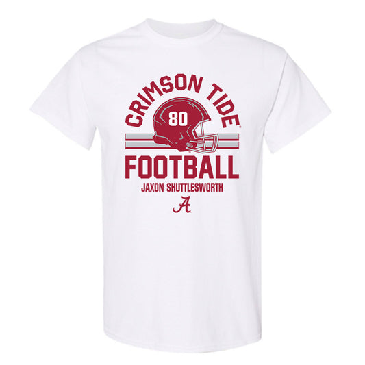 Alabama - NCAA Football : Jaxon Shuttlesworth - Classic Fashion T-Shirt-0