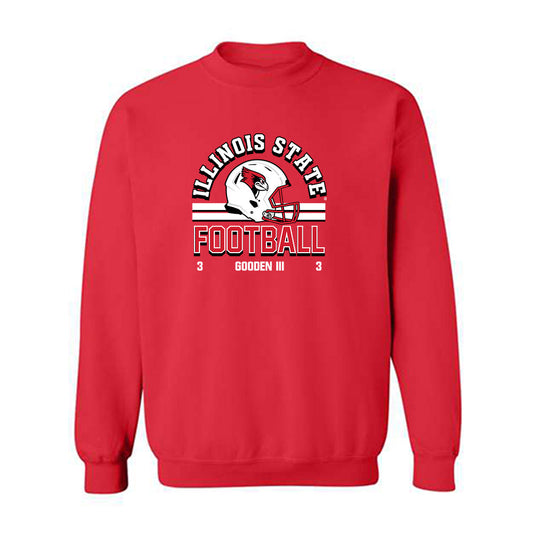 Illinois State - NCAA Football : Albert Gooden III - Classic Fashion Shersey Crewneck Sweatshirt-0
