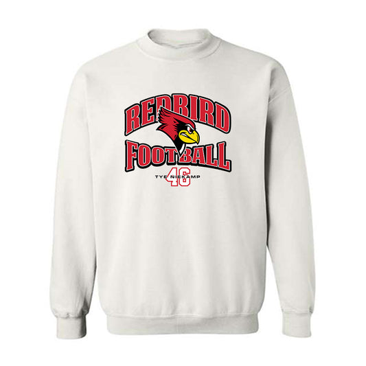 Illinois State - NCAA Football : Tye Niekamp - Classic Fashion Shersey Crewneck Sweatshirt-0
