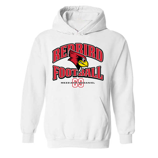 Illinois State - NCAA Football : Mezziahs McDaniel - Classic Fashion Shersey Hooded Sweatshirt-0
