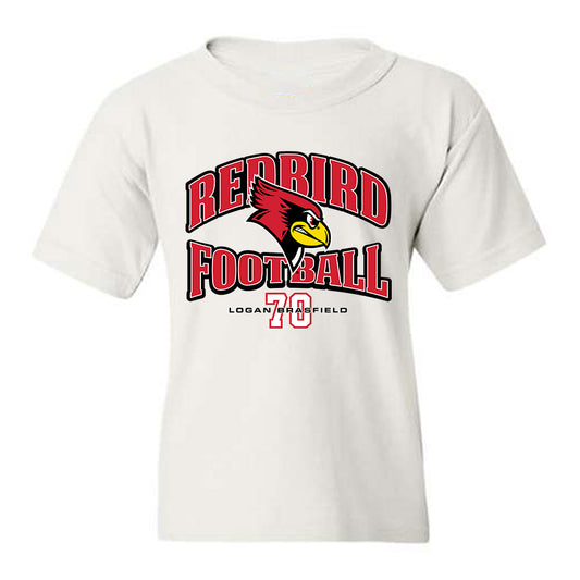 Illinois State - NCAA Football : Logan Brasfield - Classic Fashion Shersey Youth T-Shirt-0