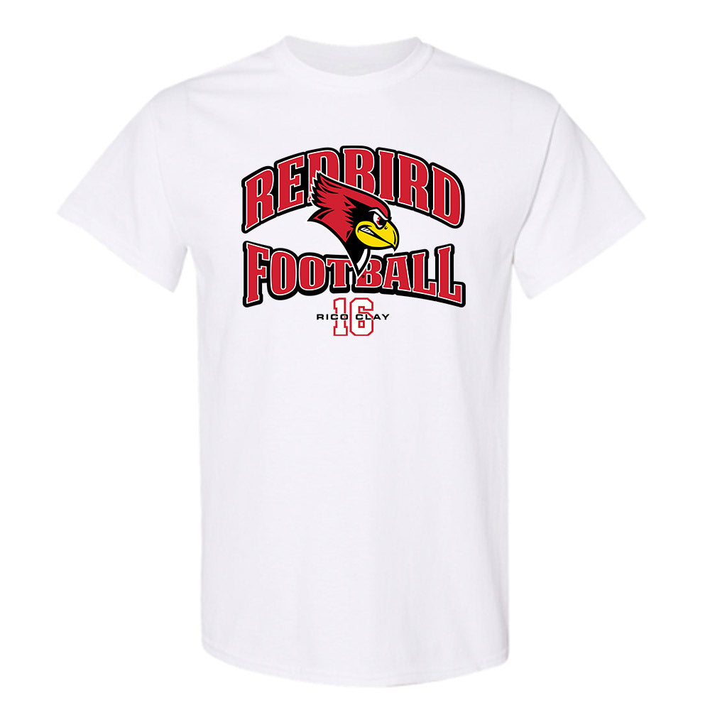 Illinois State - NCAA Football : Rico Clay - Classic Fashion Shersey T-Shirt-0