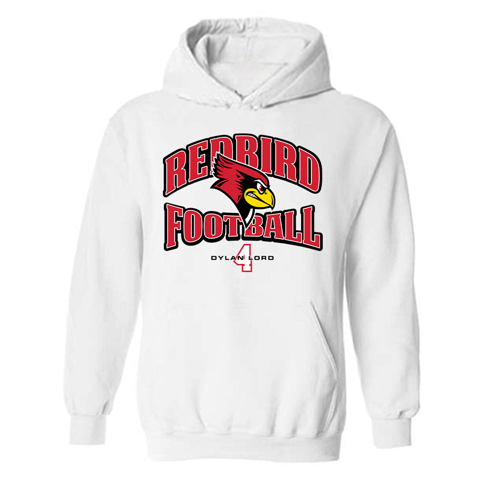 Illinois State - NCAA Football : Dylan Lord - Classic Fashion Shersey Hooded Sweatshirt-0