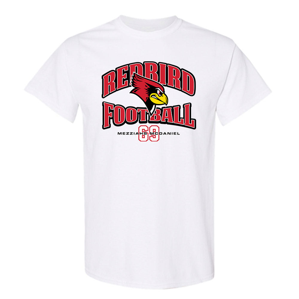 Illinois State - NCAA Football : Mezziahs McDaniel - Classic Fashion Shersey T-Shirt-0