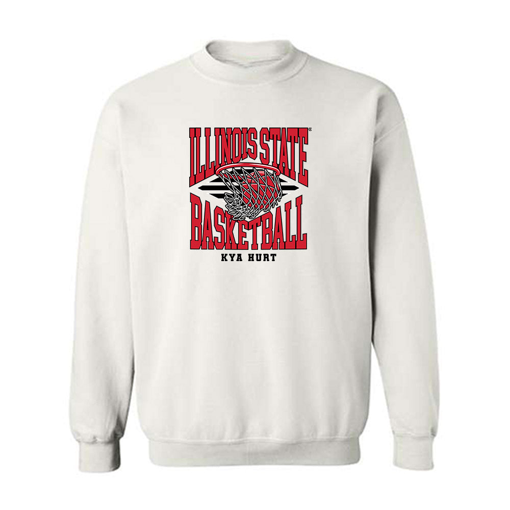 Illinois State - NCAA Women's Basketball : Kya Hurt - Classic Fashion Shersey Crewneck Sweatshirt-0