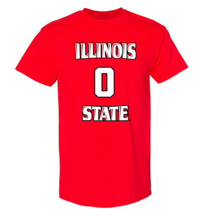 Illinois State - NCAA Men's Basketball : Jack Daugherty - Replica Shersey T-Shirt-0