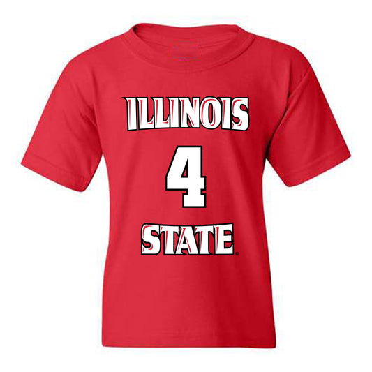 Illinois State - NCAA Men's Basketball : Landon Wolf - Replica Shersey Youth T-Shirt