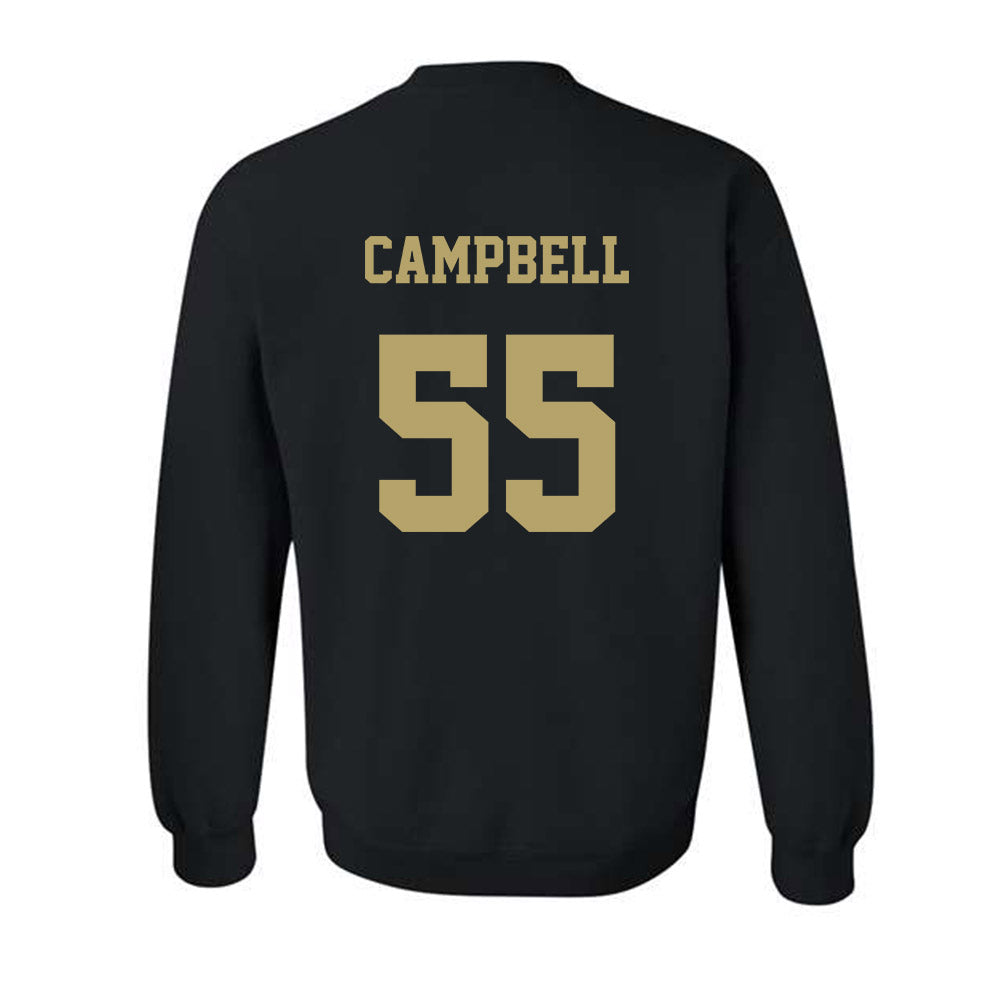 JMU - NCAA Football : JaKobe Campbell - Fashion Shersey Crewneck Sweatshirt-1