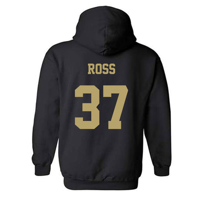 JMU - NCAA Football : Hayden Ross - Fashion Shersey Hooded Sweatshirt-1