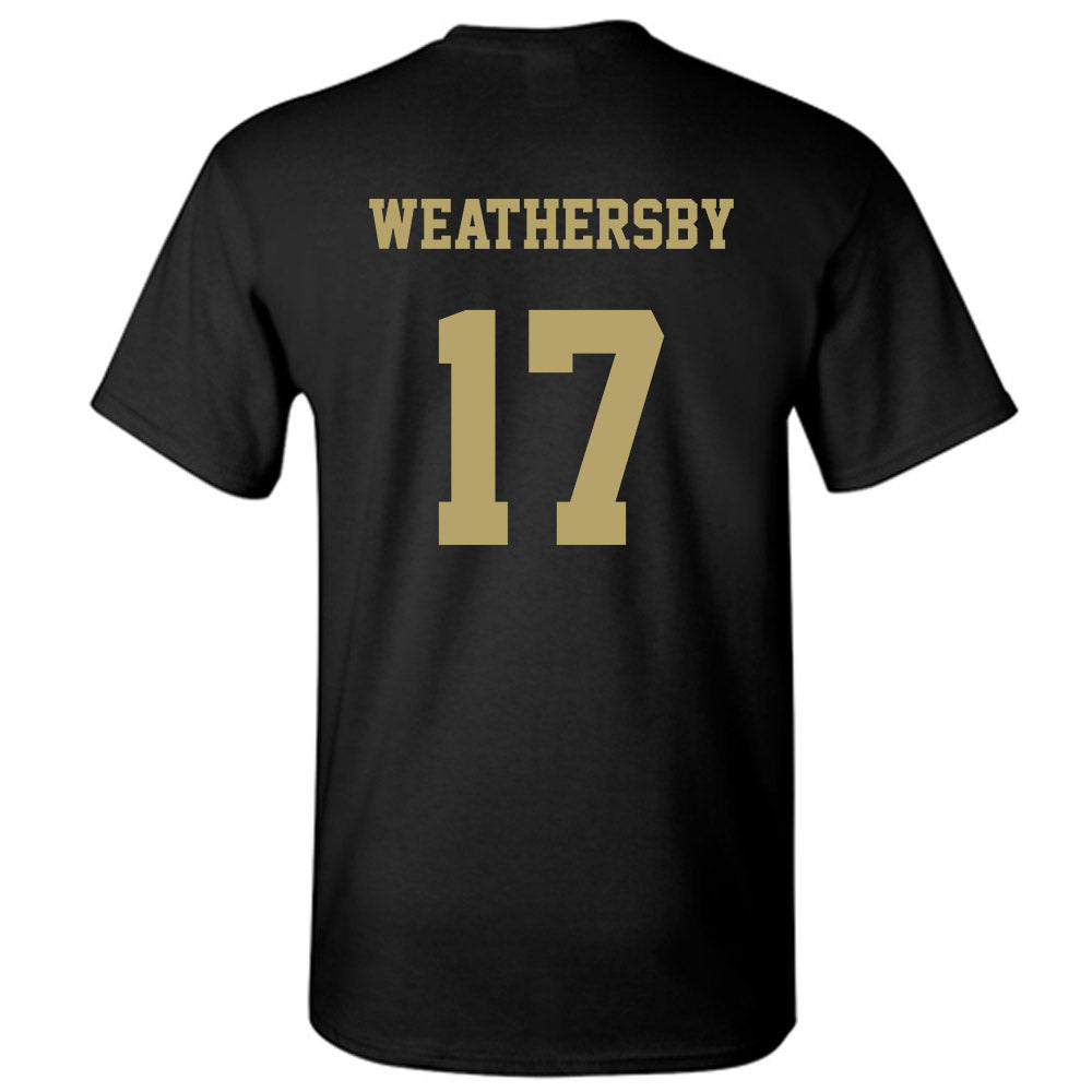 JMU - NCAA Football : Gannon Weathersby - Fashion Shersey T-Shirt-1