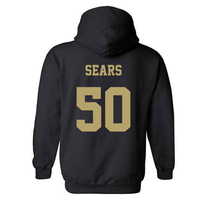 JMU - NCAA Football : Jesse Sears - Fashion Shersey Hooded Sweatshirt-1