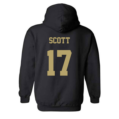 JMU - NCAA Football : Michael Scott - Fashion Shersey Hooded Sweatshirt-1