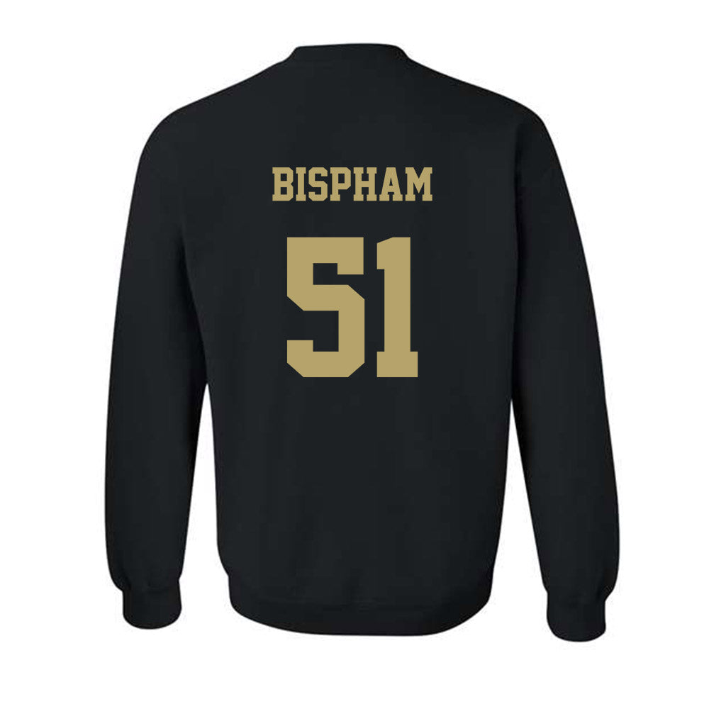 JMU - NCAA Football : Christopher Bispham - Fashion Shersey Crewneck Sweatshirt-1