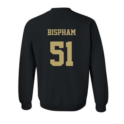 JMU - NCAA Football : Christopher Bispham - Fashion Shersey Crewneck Sweatshirt-1