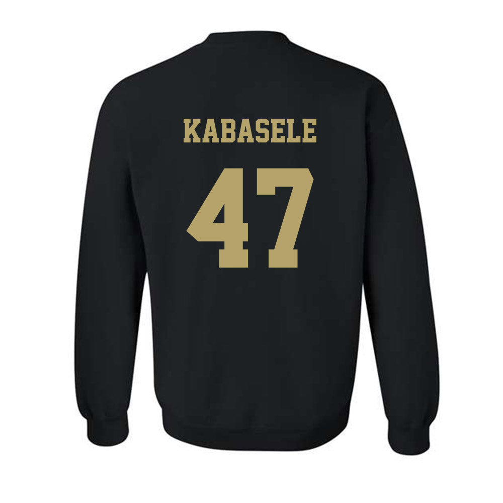 JMU - NCAA Football : Kevin Kabasele - Fashion Shersey Crewneck Sweatshirt-1