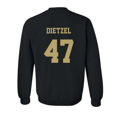 JMU - NCAA Football : Mitchell Dietzel - Fashion Shersey Crewneck Sweatshirt-1