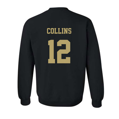 JMU - NCAA Football : Zaron Collins - Fashion Shersey Crewneck Sweatshirt-1